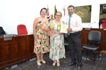 Foto - Sessão Solene - Entrega de Certificados aos Servidores Aposentados