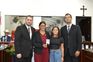 Foto - Sessão Solene - Entrega de Título e Medalhas