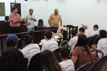 Foto - Visita Dos Alunos Da APAE - E.E. Maria Geralda Scarano Forte