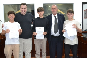 Foto - Sessão Solene - Prêmio Craques do Ano 2025