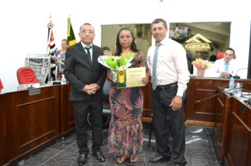 Foto - Sessão Solene - Entrega de Certificados aos Servidores Aposentados