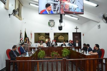 Foto - Sessão Solene - Anexo Administrativo Vereador João Batista Massaruti