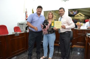 Foto - Sessão Solene - Entrega de Certificados aos Servidores Aposentados