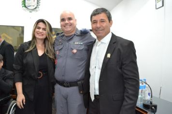 Foto - Sessão Entrega das Medalhas do Projeto Reconhecimento Comunitário de Segurança 2023