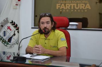 Foto - Reunião com Coordenador da Cultura