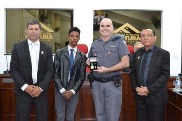 Foto - Sessão Entrega das Medalhas do Projeto Reconhecimento Comunitário de Segurança 2023