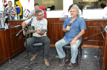 Foto - Sessão Solene - Entrega de Certificados aos Servidores Aposentados