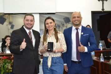 Foto - Sessão Solene - Entrega de Título e Medalhas