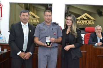 Foto - Sessão Entrega das Medalhas do Projeto Reconhecimento Comunitário de Segurança 2023