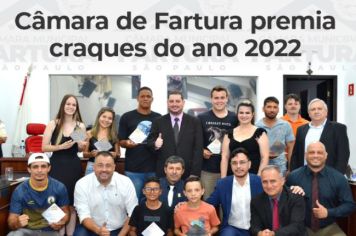 CÂMARA REALIZA TRADICIONAL SESSÃO 'CRAQUES DO ANO'