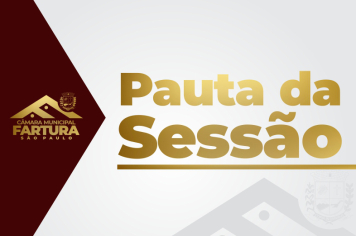 Pauta para a 05ª Sessão Ordinária de 2025