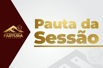 Pauta para a 08ª Sessão Ordinária de 2026