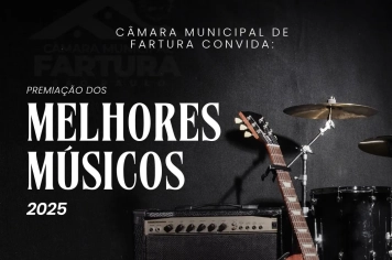 Câmara irá premiar os melhores músicos farturenses