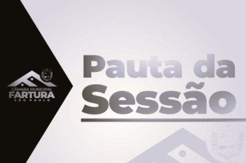 Pauta para a 16ª Sessão Ordinária de 2022