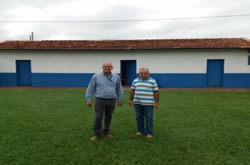 CARLOS RIZZO CONFERE MELHORIAS NO VESTIÁRIO DO CAMPO DO FOFÃO