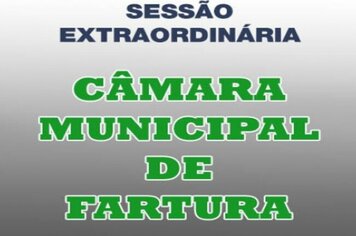 Projetos da 8ª Sessão Extraordinária de 2019