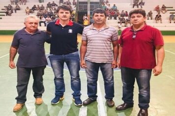 VEREADORES PARTICIPAM DE ABERTURA DA COPA FARTURA DE FUTSAL 2018