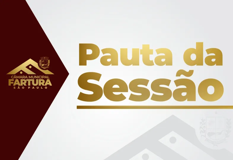 Pauta para a 09ª Sessão Ordinária de 2026