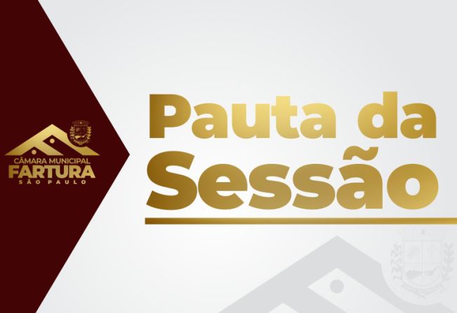 Pauta para a 01ª Sessão Ordinária de 2024