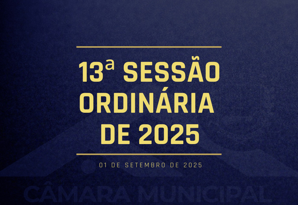 Câmara Municipal de Fartura realiza 13ª Sessão Ordinária de 2025