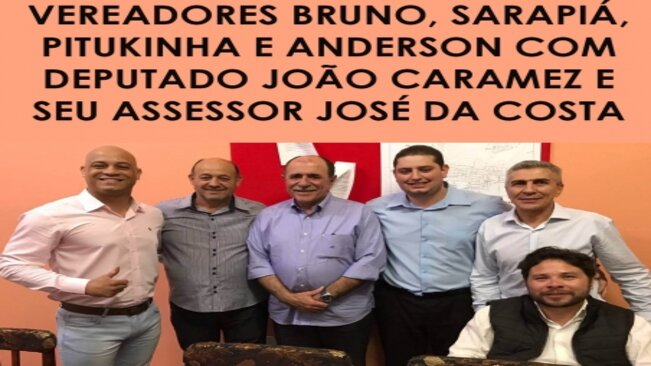 VEREADORES RECEPCIONAM DEPUTADO JOÃO CARAMEZ NA CÂMARA MUNICIPAL DE FARTURA