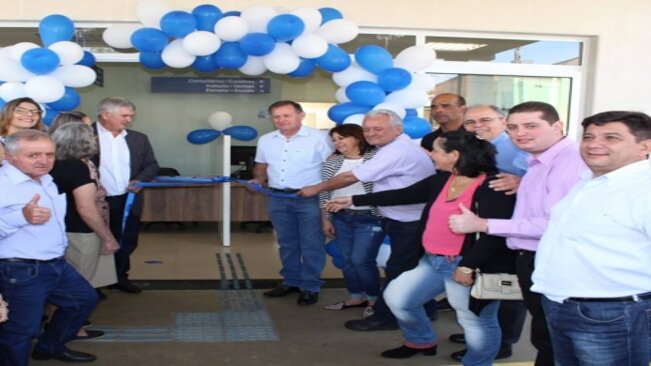 VEREADORES PARTICIPAM DE INAUGURAÇÃO DA UBS/ESF VILA SÃO CAETANO DENOMINADA “FAMÍLIA BORTOTTI”