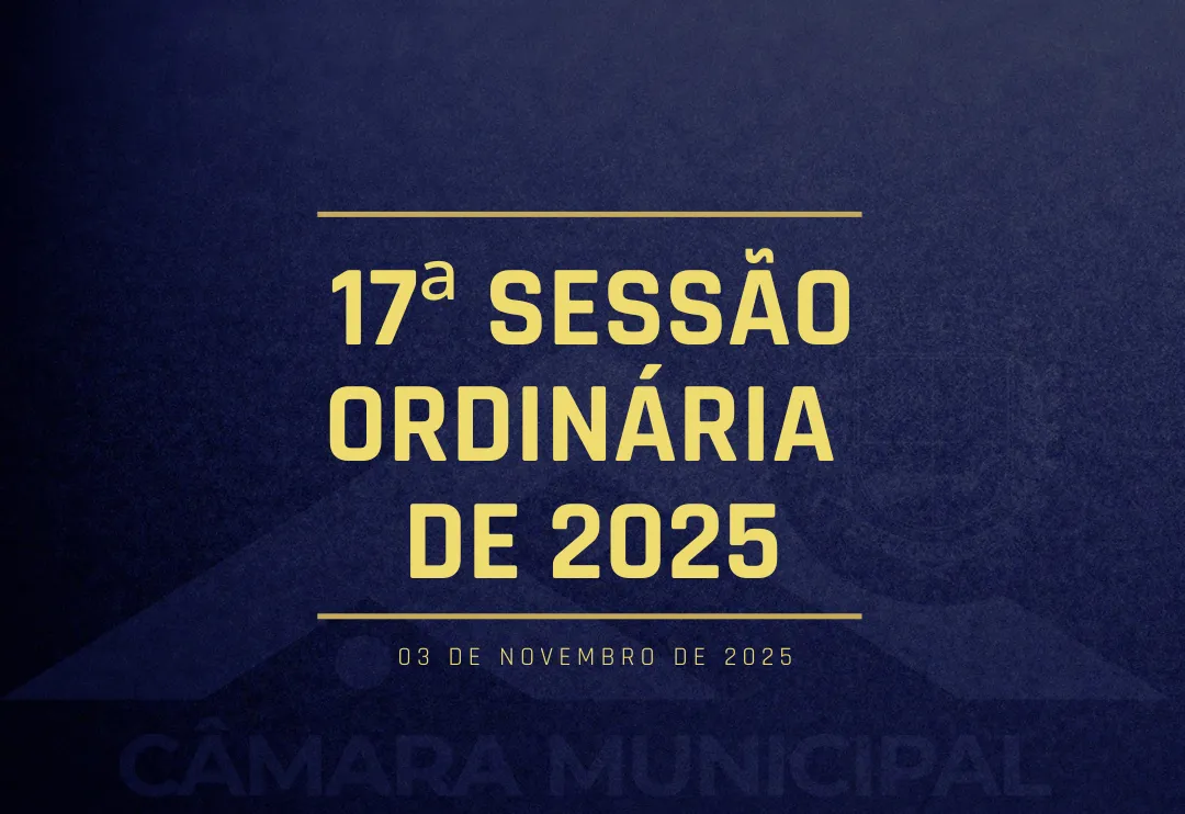 Câmara Municipal de Fartura realiza 17ª Sessão Ordinária de 2025