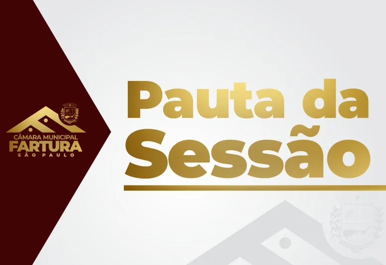 Pauta para a 1ª Sessão Ordinária de 2026
