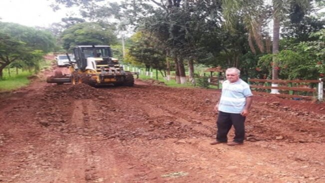 VEREADOR CARLOS RIZZO ACOMPANHA MELHORIAS NA ESTRADA DO LAGEADO