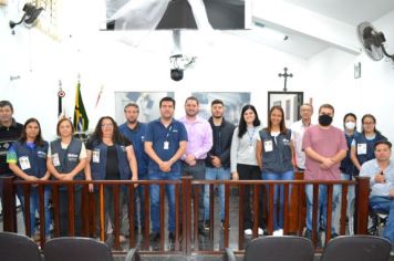 Foto - Reunião com membros do IBGE