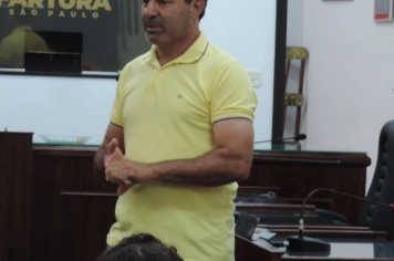 Foto - Visita dos alunos da escola Hézion Corrêa Custódio