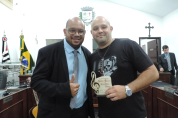 Foto - Sessão Solene - Entrega dos Troféus de Melhores Músicos 2025