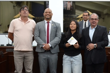 Foto - Sessão Solene - Prêmio Craques do Ano 2025