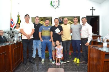 Foto - Sessão Solene - Entrega Troféus Craques do Ano 2024