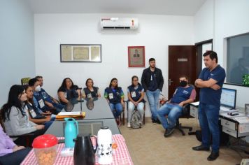 Foto - Reunião com membros do IBGE