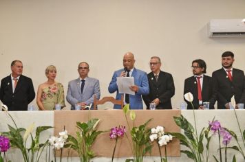 Foto - Sessão Solene - Instalação da 19ª Legislatura e Posse do Prefeito e Vice