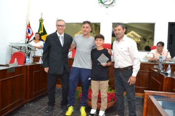 Foto - Sessão Solene - Entrega Troféus Craques do Ano 2024