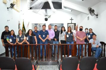 Foto - Reunião com membros do IBGE