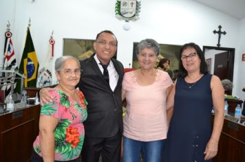 Foto - Sessão Solene - Entrega de Certificados aos Servidores Aposentados
