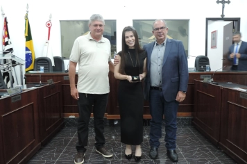 Foto - Sessão Solene - Entrega das Medalhas de Reconhecimento Comunitário de Segurança