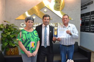 Foto - Sessão Solene - Entrega de Certificados aos Servidores Aposentados