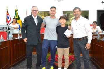 Foto - Sessão Solene - Entrega Troféus Craques do Ano 2024