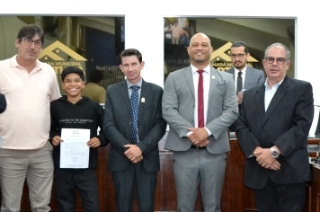 Foto - Sessão Solene - Prêmio Craques do Ano 2025