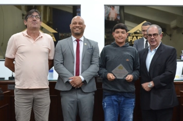 Foto - Sessão Solene - Prêmio Craques do Ano 2025