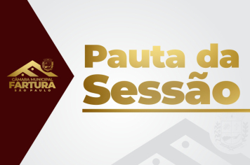 Pauta para a 15ª Sessão Ordinária de 2025