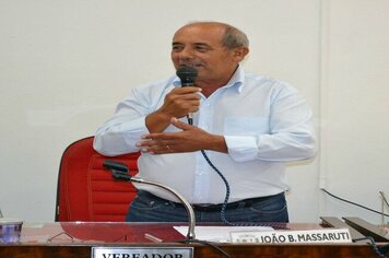 João Massaruti é eleito o novo presidente da Câmara Municipal de Fartura.