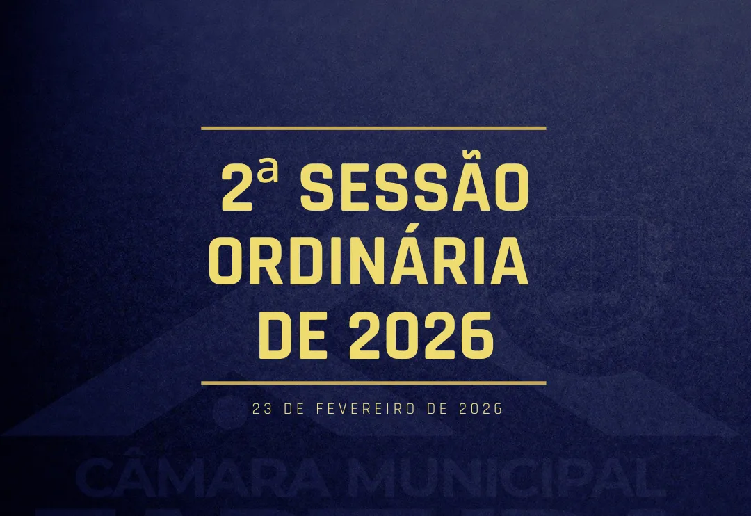  Câmara Municipal de Fartura realiza a 2ª Sessão Ordinária de 2026
