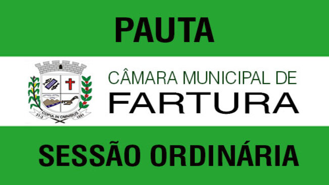 Pauta e Boletim da 03ª Sessão Ordinária de 2016