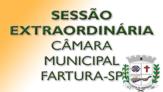 Sessão Extraordinária nesta sexta-feira, 28 de junho de 2013