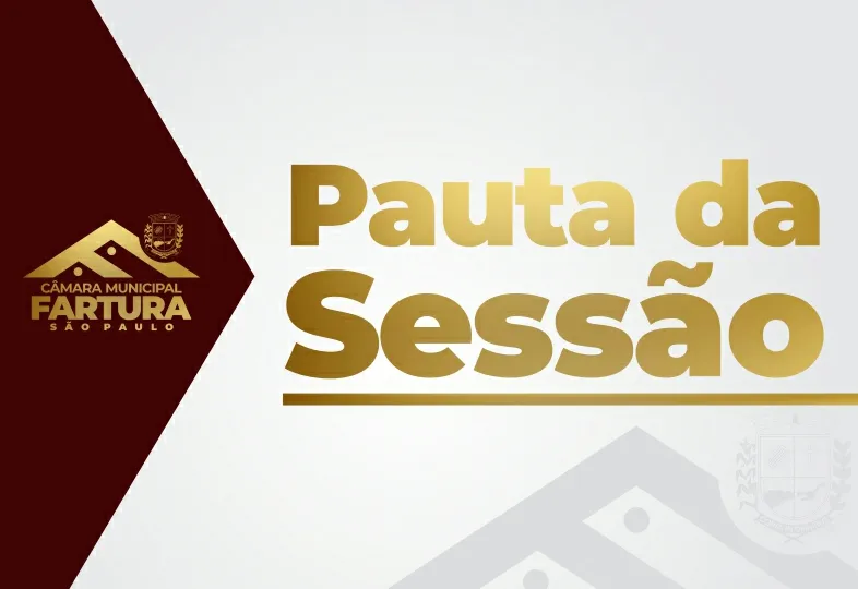 Pauta para a 2ª Sessão Ordinária de 2026